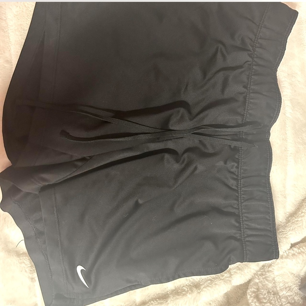 black nike shorts